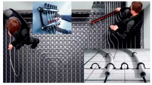 Монтаж на системи за подово отопление Снимка: Монтаж на подово отопление