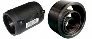 Електрофузионни муфи за полиетиленови тръби PE100 SDR11 Снимка: Електрофузионни муфи за полиетиленови тръби PE100 SDR11