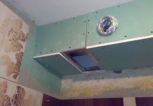 Кутия от гипсокартон в банята Снимка: Изработка на кутия в банята от гипсокартон