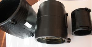 Електрофузионни муфи за полиетиленови тръби PE100 SDR11 Снимка: Електрофузионни муфи за полиетиленови тръби PE100SDR11