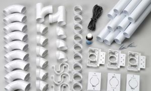 PVC тръби и фитинги за водопровод Снимка: PVC тръби и фитинги за водопровод