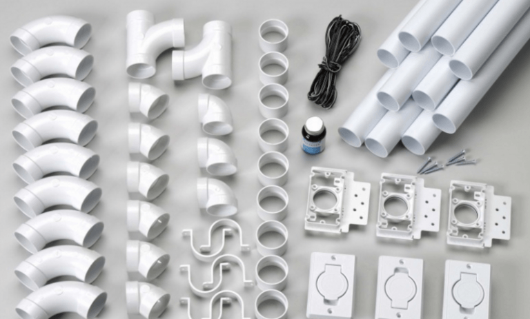 Снимка: PVC тръби и фитинги за водопровод
