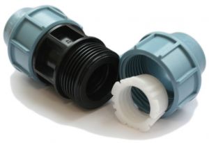 Полиетиленови компресионни фитинги Снимка: Полиетиленови компресионни фитинги