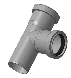 тройник Снимка: монтаж на тройник