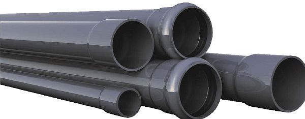 plastikovy`e rastrubny`e truboprokaty` za montazha kanalizatcii Снимка - Пластмасови тръби с муфа за канализационен монтаж