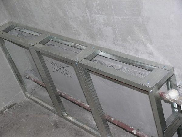 Монтаж на кутия от гипсокартон Снимка – Монтаж на кутия от гипсокартон.