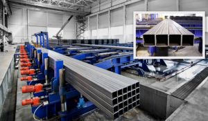 производство на профилни тръби Снимка: Производство на профилни тръби