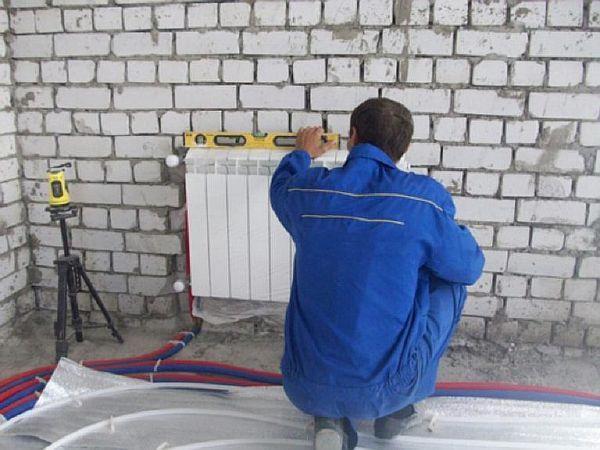 Снимка – монтаж на радиатори Снимка – монтаж на радиатори