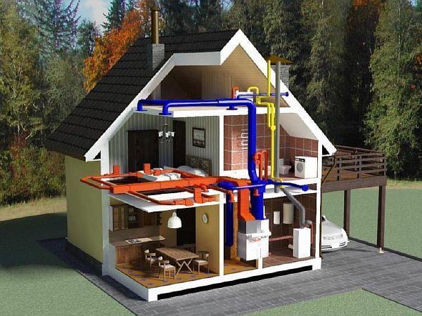 схема на устройството за отопление на въздуха Снимка - диаграма на устройство за отопление на въздух