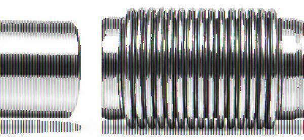 Осевой силиконов механизъм Снимка. Аксиален механизъм с мехове