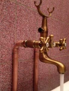 Медна водопроводна система Снимка: Медна водопроводна система