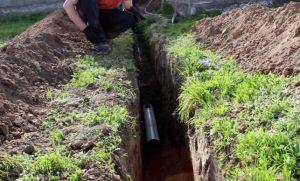 На каква дълбочина трябва да се зарови канализационна тръба? Снимка: Колко дълбоко трябва да се зарови канализационна тръба?