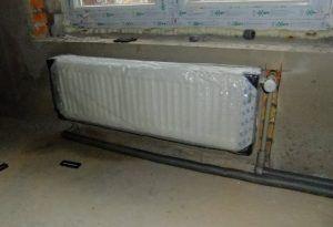 Полагане на отоплителни тръби Снимка: Полагане на отоплителни тръби