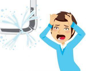 фистула в пластмасова водопроводна тръба Снимка: Теч на вода в пластмасова водопроводна тръба