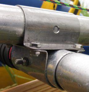 Скоби за закрепване на тръби Снимка: Скоби за тръби