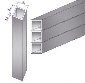 Тръба с квадратен профил Снимка: Тръба с квадратен профил