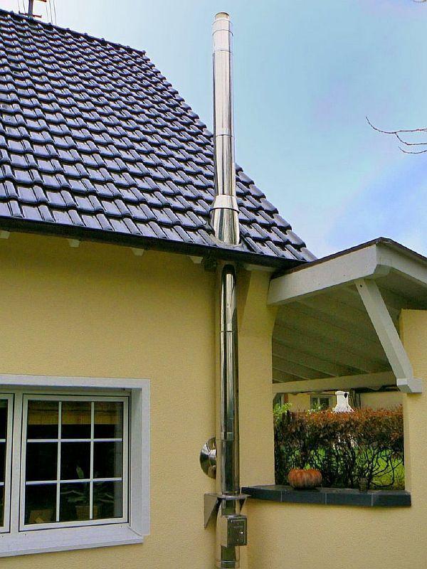 красива къща с комин Снимка: Красива къща с комин