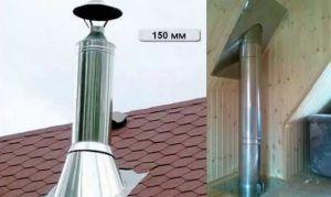 коминна тръба на покрива Снимка: Коминна тръба на покрива