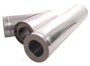 двустенна димоотводна тръба Снимка: Двустенна димоотводна тръба