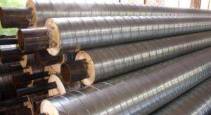 Изолация на поцинковани стоманени тръби Снимка: Изолация на поцинковани стоманени тръби