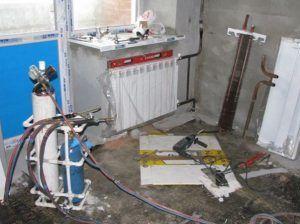Промиване и изпитване под налягане на отоплителни системи Снимка: Промиване и изпитване на налягането на отоплителните системи