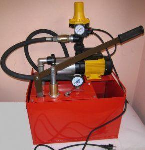 оборудване за изпитване на налягане Снимка: оборудване за изпитване на налягане