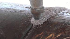 Флиус при заваряване на метал Снимка: флюс при заваряване на метал