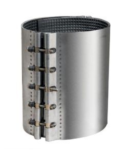 Муфа (хомут) за ремонтна тръба Снимка 1. Съединител (скоба) за ремонт на тръби