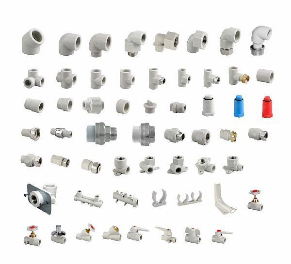 Пластмасови фитинги за MP системата Снимка - Пластмасови фитинги за металопластикови тръби