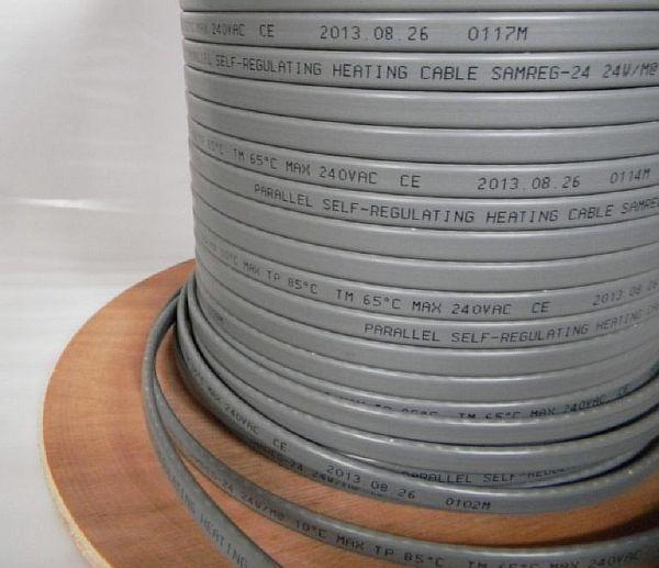 Снимка 1. Саморегулиращ се нагревателен електрически кабел