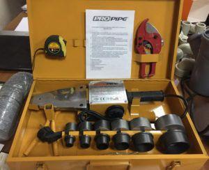 Utiug dlia spaivaniia PP truboprovoda Снимка 2. Желязо за запояване на PP тръбопроводи