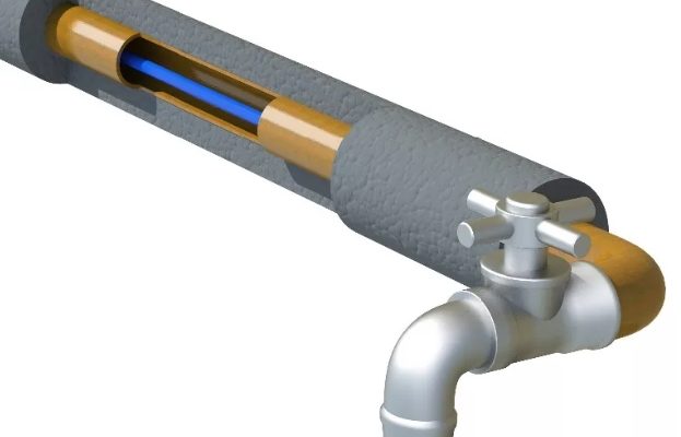 Снимка - Нагревателен кабел за хранителни цели