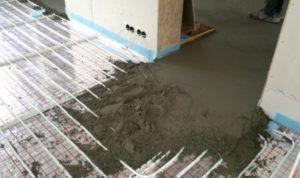 Бетонни и водни подове Снимка: Бетонен воден под