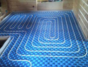 Схема и монтаж на подово отопление Снимка: Диаграми за монтаж на подово отопление с вода