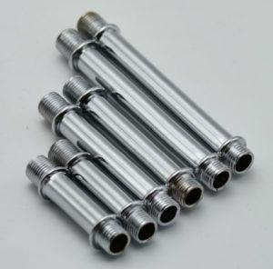 външна резба Снимка на резбите на тръбата отвън