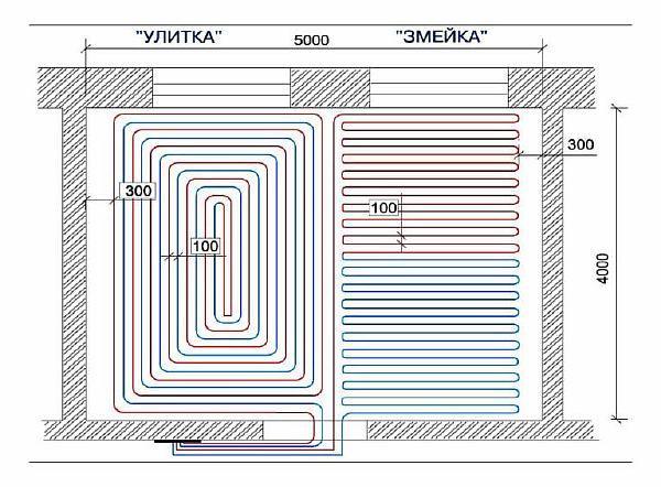 стъпка на полагане Снимка: диаграма - чертеж на стъпката на монтаж