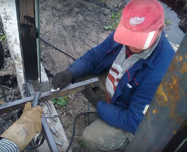 Заваряване на сенници Снимка - Заваряване на сенници