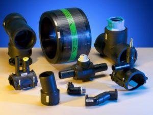 Снимка на съединител за пластмасови тръби