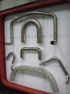 огънати железни тръби Снимка - материали за огънати чугунени тръби