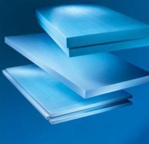 екструдирана полистиролова пяна Снимката показва екструдирана полистиролова пяна.