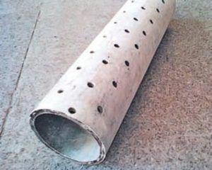 азбестоциментна продукция Снимката показва азбестоциментови продукти