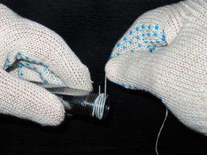 Нит` за херметизация на тръби Снимка: Резба за уплътняване на тръби