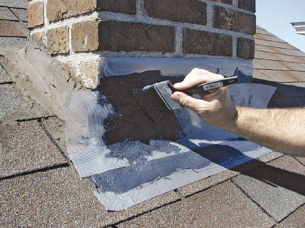 допълнителна циментова армировка Снимка: Допълнително подсилване на циментовата изолация с термоуплътнител