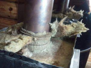 изолиране на комина със собствените си ръце Снимки на „Направи си сам“ изолация на метален комин