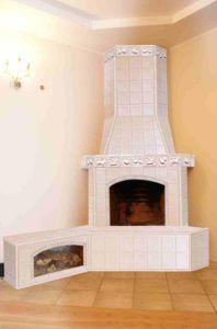 Кутии от гипсокартон Снимка - кутия от гипсокартон, декорирана с керамични плочки.