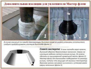 допълнителна изолация Снимка: Допълнителна изолация за уплътнението Master Flash