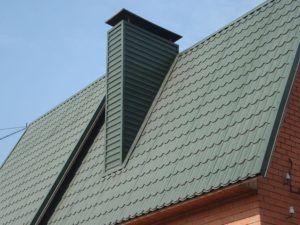 металопрофилия за обшивки тръби` Снимка - металният профил за облицовка на тръби може да бъде перфектно съчетан с плочките