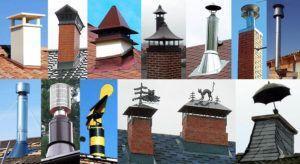 разнообразие от дизайни на дефлектори Снимка – разнообразие от дизайни на дефлектори за вентилационни системи за частни домове