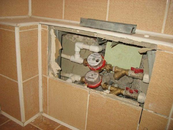 правилен монтаж на водомери в апартамент Снимка – Правилен монтаж на водомери в апартамент