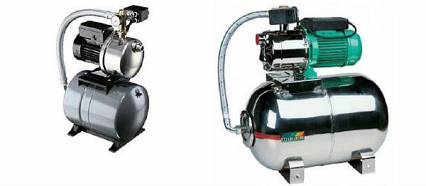 Примери за внедряване на търговска помпена станция Снимка - примери за внедряване на домашна помпена станция, повишаваща атмосферното налягане